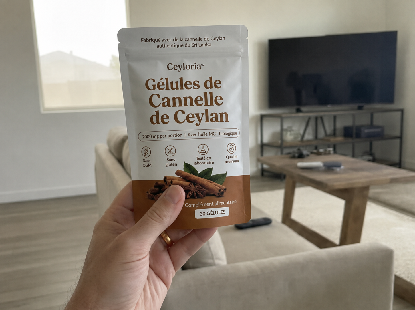 Cannelle de Ceylan énergie stable