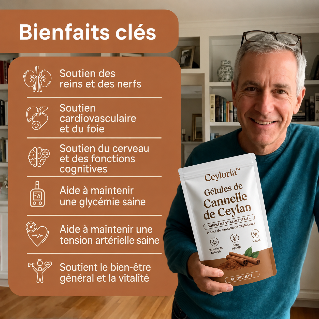 Complément cannelle de Ceylan métabolisme - vue 2